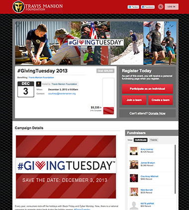 Travis Manion Foundation - Giving Tuesday thumbnail