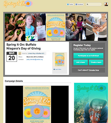United Way of Buffalo - Spring it on Campaign thumbnail