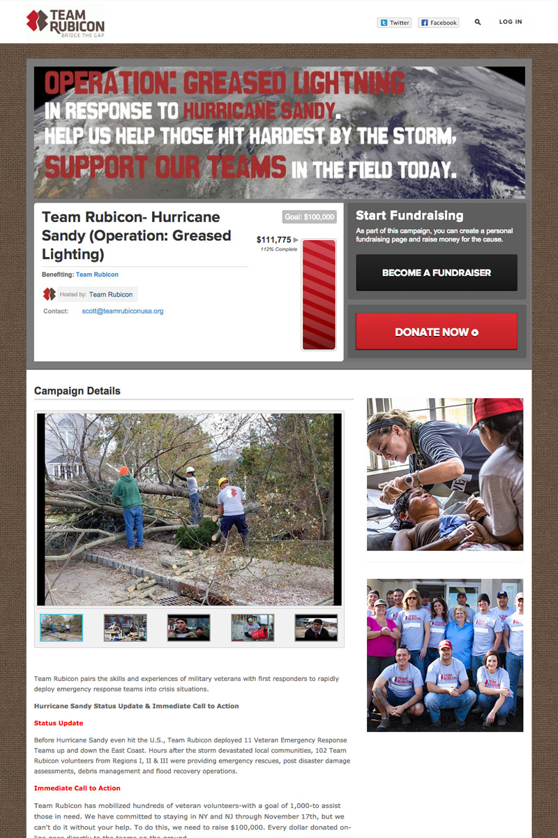 Team Rubicon screenshot