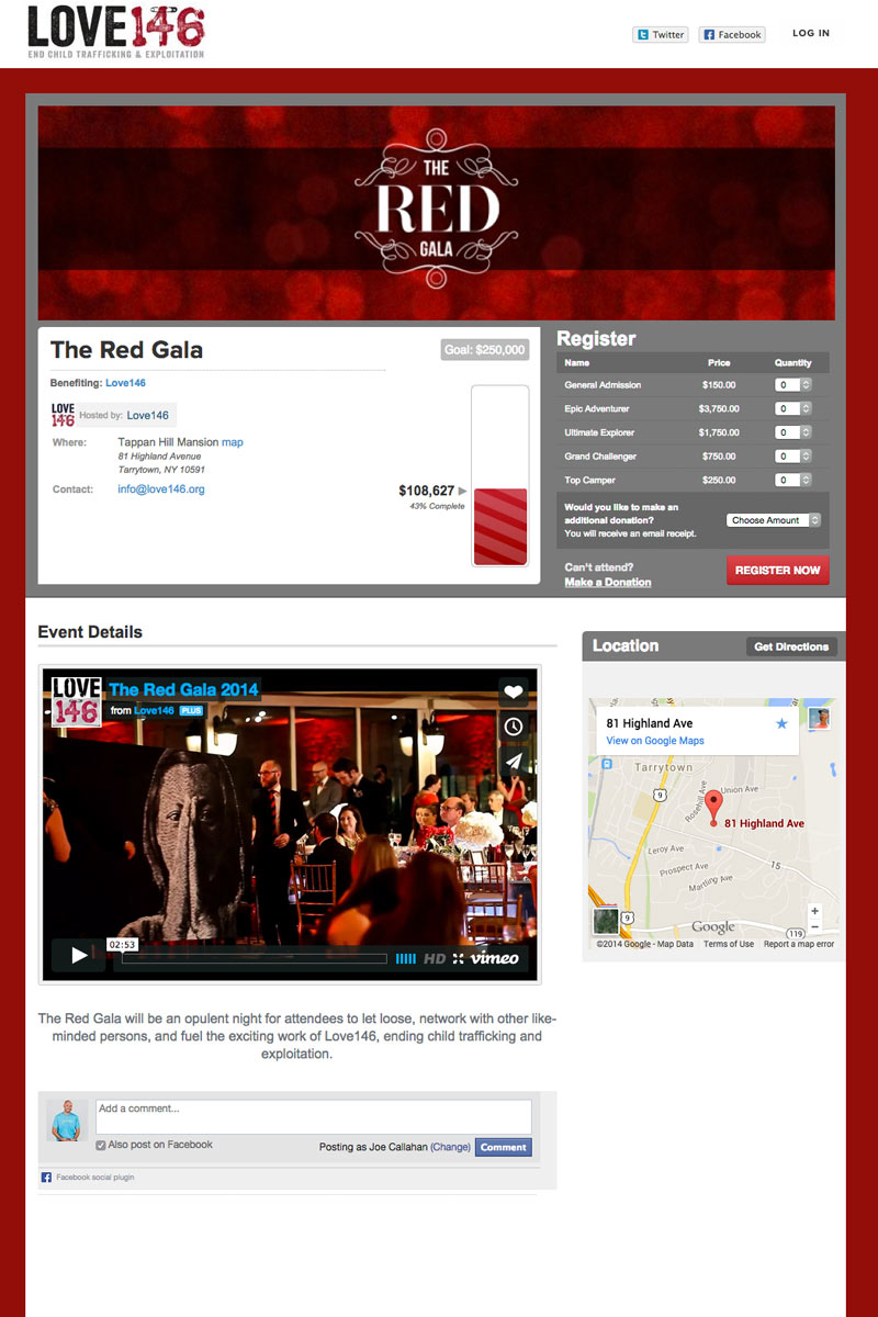Love146 - Red Gala screenshot