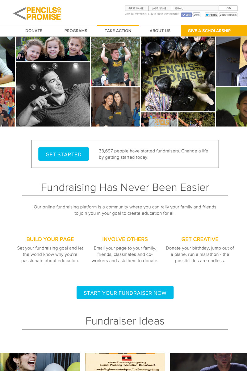 Pencils of Promise screenshot