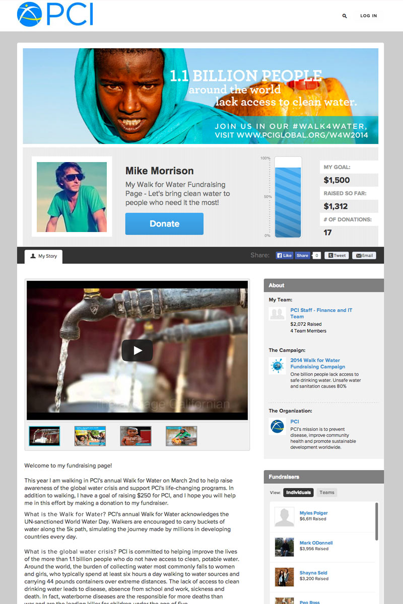 Project Concern International screenshot