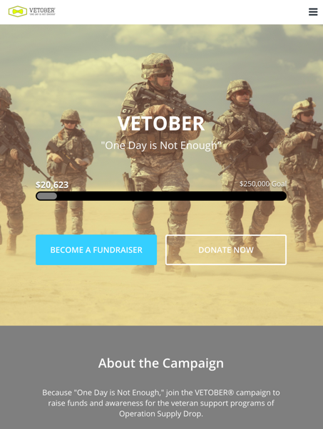Tablet Responsive Campaign